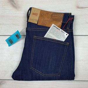 NWT Naked and Famous skinny guy power stretch jean
